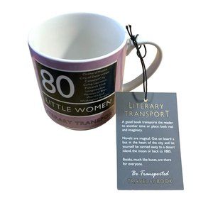 New Wild and Wolf Coffee Cup Mug Literary Transport 80 Little Womens Travel By B